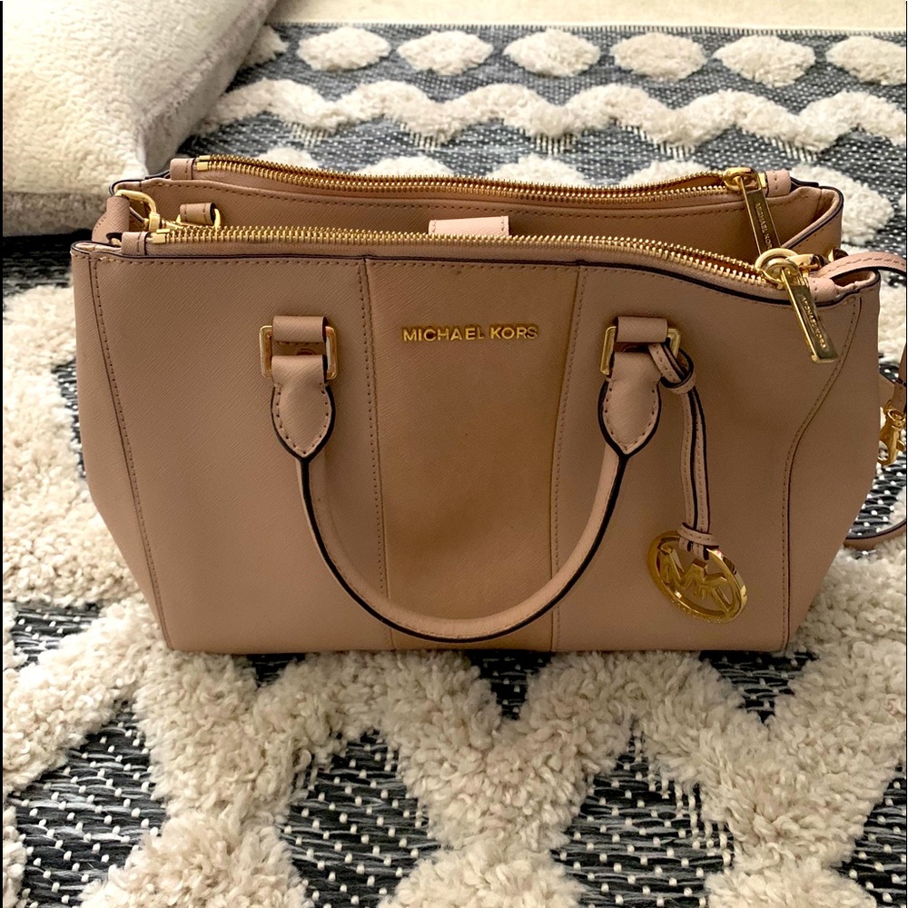 Blush Michael Kors Crossbody Handbag